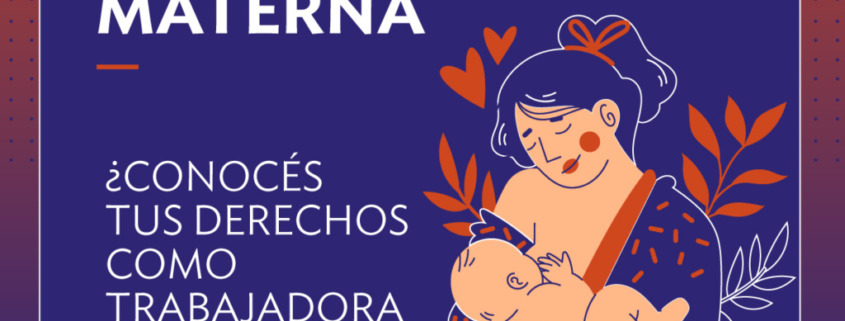 Semana Mundial de la Lactancia Materna: más conciliación laboral